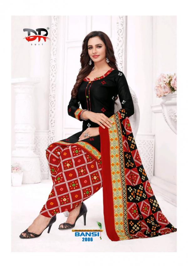 Dr. Bansi Vol-2 Cotton Designer Exclusive Patiyala Dress Material